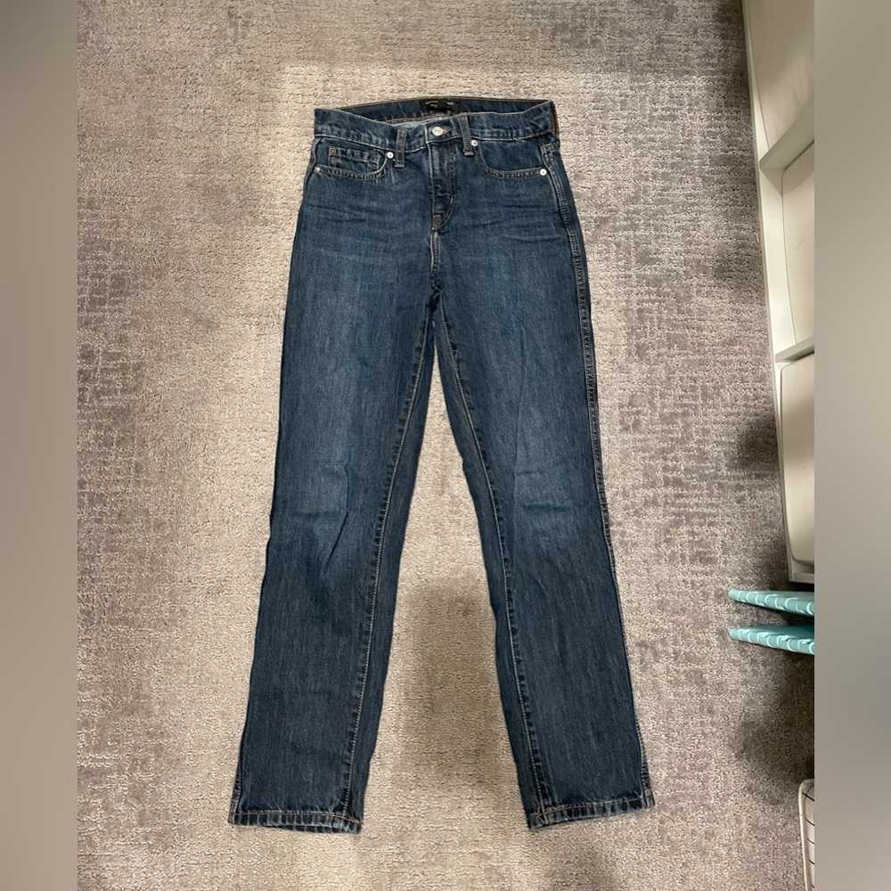 Banana republic straight jeans high waisted